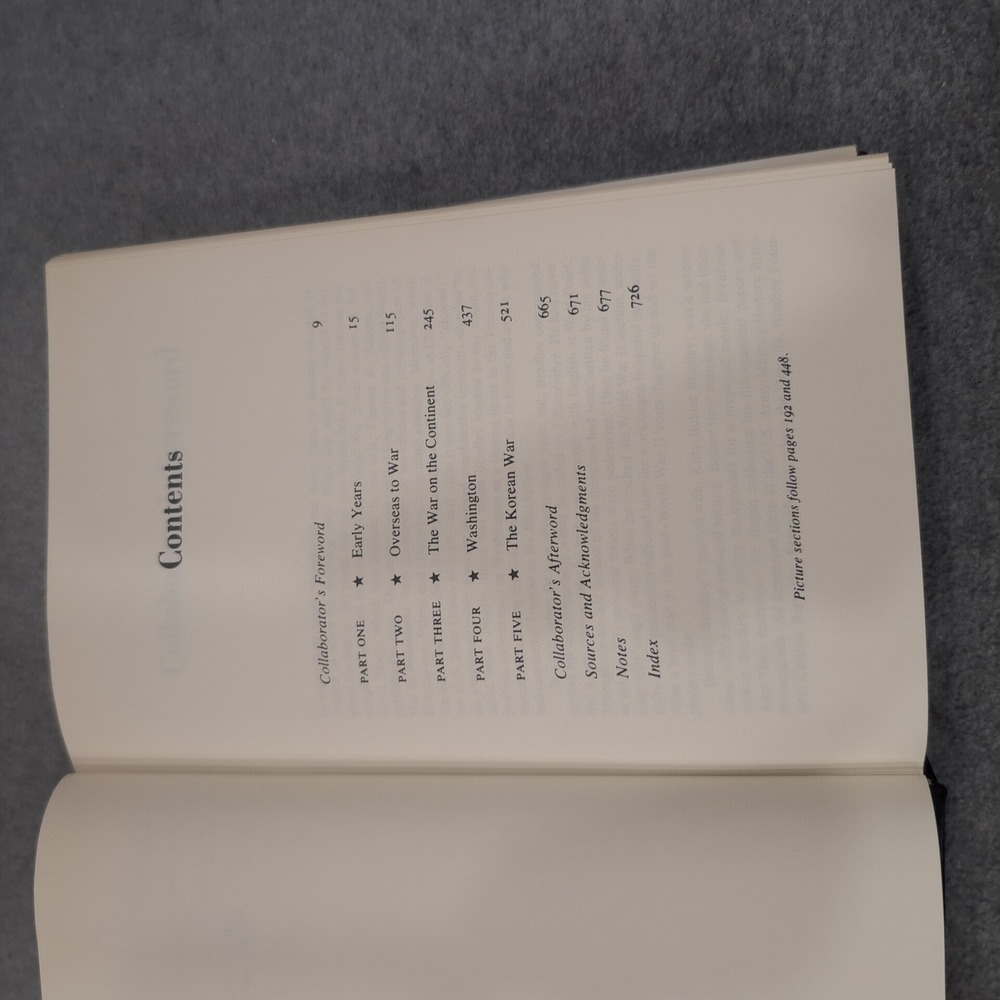 A Generals Life Omar N Bradley Autobiography First Edition Hardcover 1983 WWII - Picture 5 of 5